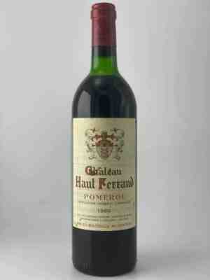 Chateau Haut Ferrand 1986