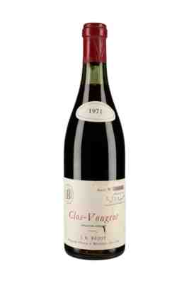 Jean Baptiste Bejot Clos Vougeot Grand Cru 1971