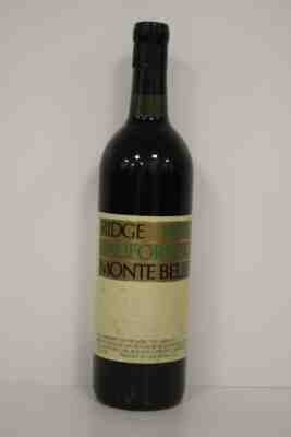 Ridge Vineyards Monte Bello 1991