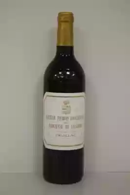 Chateau Pichon Lalande 2001