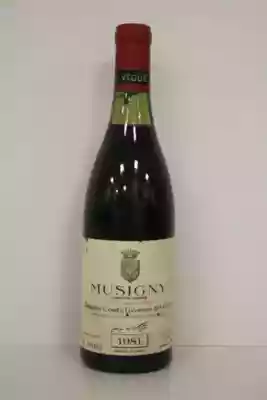 Comte Georges De Vogue Musigny Grand Cru 1981