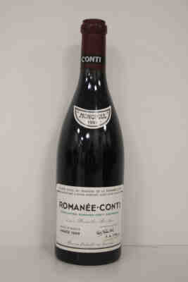 De La Romanee Conti Romanee Conti Grand Cru 1999