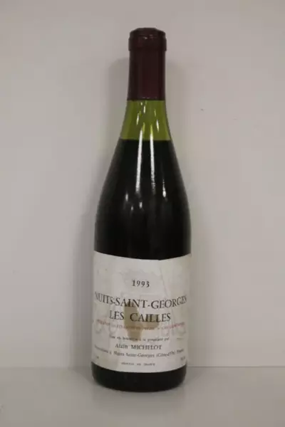 Alain Michelot , Nuits St Georges Les Cailles 1er Cru , 1993