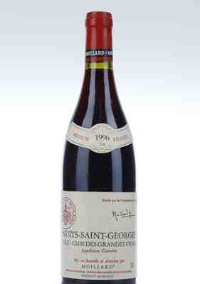 Thomas Moillard Nuits St Georges Clos Des Grandes Vignes 1er Cru 1996