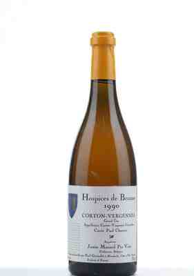 Paul Garaudet Hospices De Beaune Corton Vergennes Blanc Cuvee Paul Chanson Grand Cru 1990