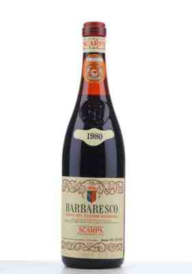 Scarpa Barbaresco Vigne Del Payore Barberis 1980