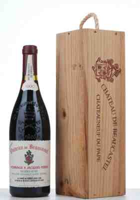 Beaucastel , Chateauneuf Du Pape  Hommage A Jacques Perrin , 1990