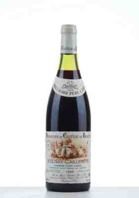 Bouchard Domaine Du Chateau De Beaune Volnay Caillerets Ancienne Cuvee Carnot 1er Cru 1990