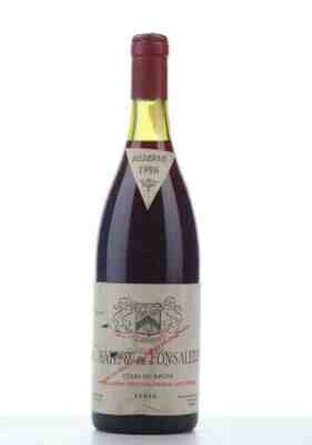 Rayas Chateau De Fonsalette Reserve Syrah 1986