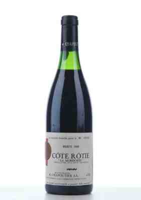 M.chapoutier Cote Rotie La Mordoree 1989