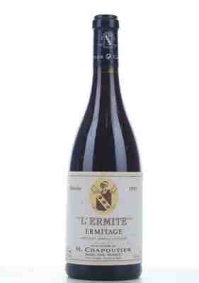 M.chapoutier L'ermite Ermitage Rouge 1997