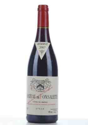 Rayas Chateau De Fonsalette Reserve Syrah 2007