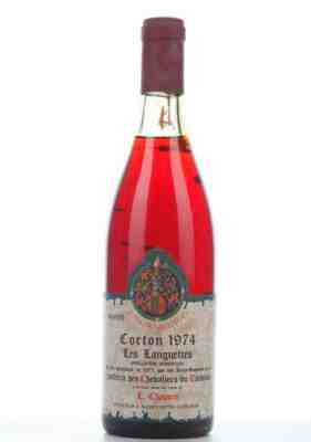 Louis Chapuis Corton Les Languettes Grand Cru 1974