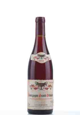 Coche Dury Bourgogne Rouge Grand Ordinaire 2002
