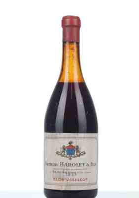 Arthur Barolet Clos Vougeot Grand Cru 1964