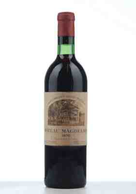 Chateau Magdelaine 1970