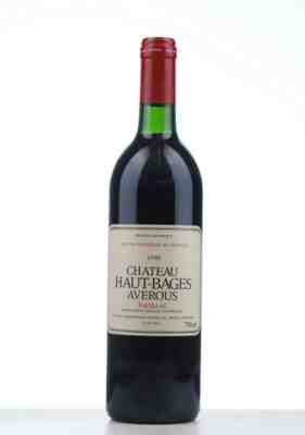 Chateau Lynch Bages Haut Bages Averous 1990