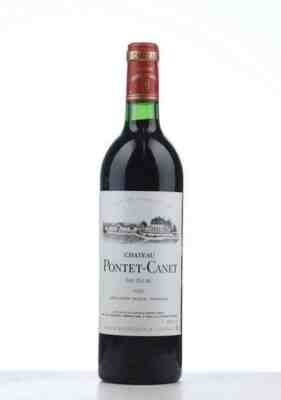 Chateau Pontet Canet 1982