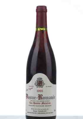 Bruno Clavelier Vosne Romanee Hautes Maizieres Vieilles Vignes 1995