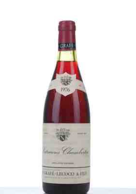 Grafe Lecocq Latricieres Chambertin Grand Cru 1976