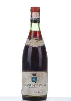 Jean Lefort Romanee St Vivant Grand Cru 1972