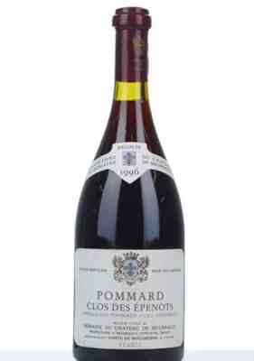 Du Chateau De Meursault Pommard Clos Des Epenots 1er Cru 1996