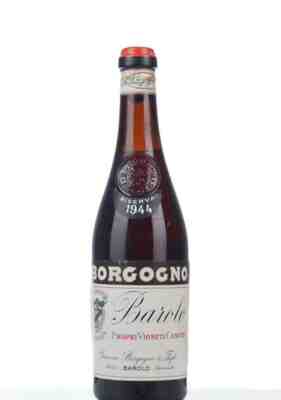 Giacomo Borgogno Barolo Cannubi Riserva 1944