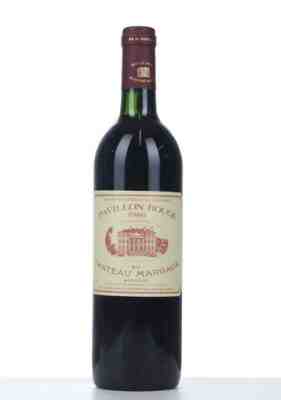 Chateau Margaux Pavillon Rouge 1986