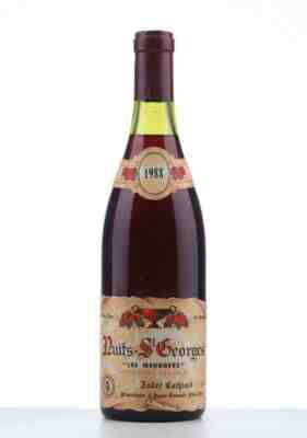 Andre Cathiard , Nuits Saint Georges Les Meurgers , 1988