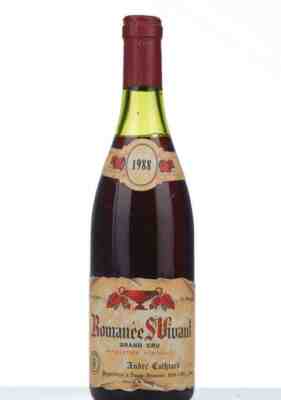 Andre Cathiard , Romanee Saint Vivant Grand Cru , 1988