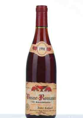 Andre Cathiard , Vosne Romanee Aux Malconsorts 1er Cru , 1990
