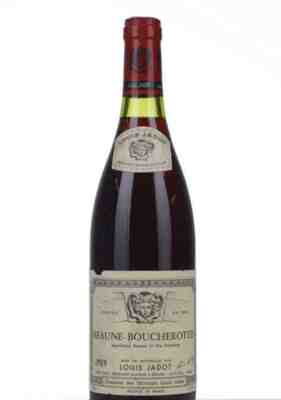 Louis Jadot Beaune Boucherottes 1er Cru 1989