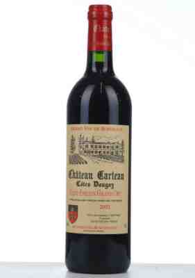 Chateau Carteau Cotes Daugay 2003