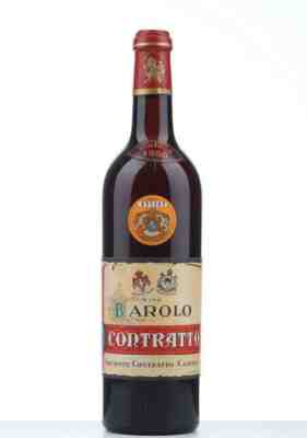 Contratto Barolo 1958