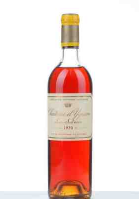 Chateau D'yquem 1970