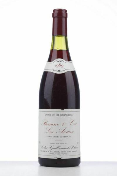 Andre Guillemard , Beaune Les Avaux (rouge) , 1989