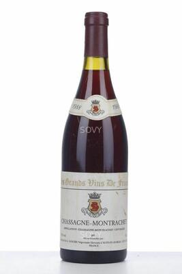 A. Benadi Et G. Sangers , Chassagne Montrachet Rouge , 1988