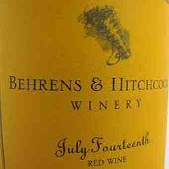 Behrens Family Winery Behrens & Hitchcock , Zinfandel , 1995