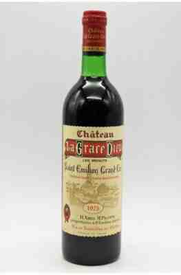 Chateau Grace Dieu Les Menuts 1975