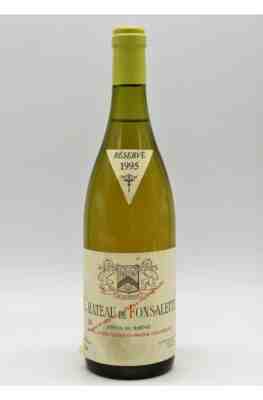 Rayas Chateau De Fonsalette Reserve Blanc 1995