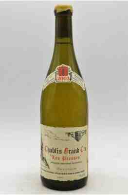 Vincent Dauvissat Chablis Les Preuses Grand Cru 2003