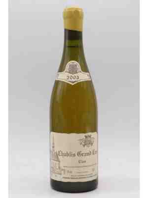 Raveneau Chablis Grand Cru Clos 2003