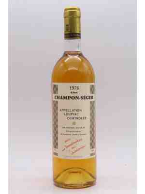 Desmerie Reglat Loupiac Clos Champon Segur 1976