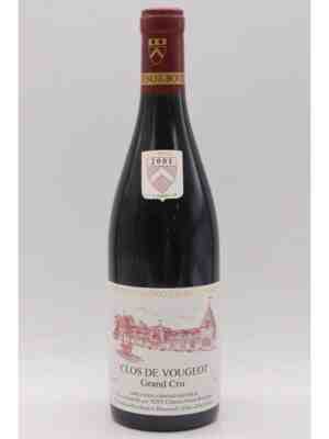 Genot Boulanger Clos De Vougeot Grand Cru 2001