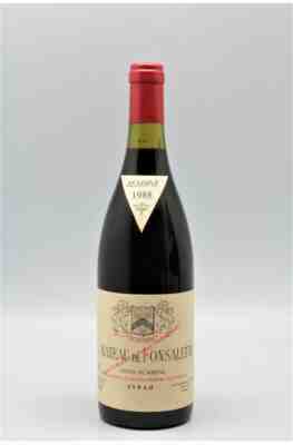 Rayas Chateau De Fonsalette Reserve Syrah 1988