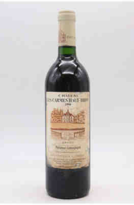 Chateau Les Carmes Haut Brion 1990