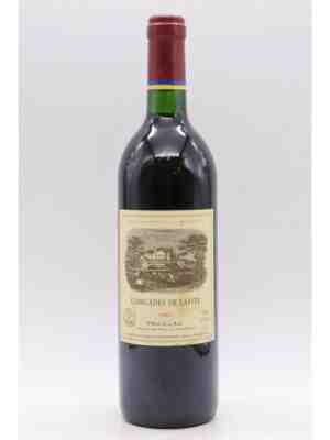 Chateau Lafite Rothschild Carruades De Lafite Rothschild 1992