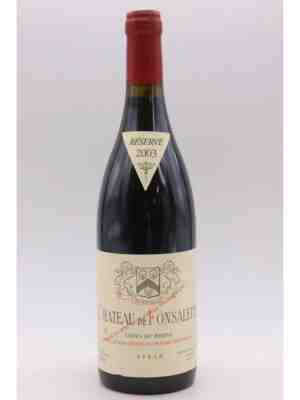 Rayas Chateau De Fonsalette Reserve Syrah 2003