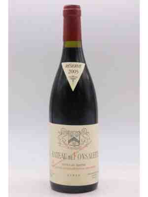 Rayas Chateau De Fonsalette Reserve Syrah 2005