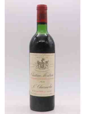 Chateau Montrose 1970